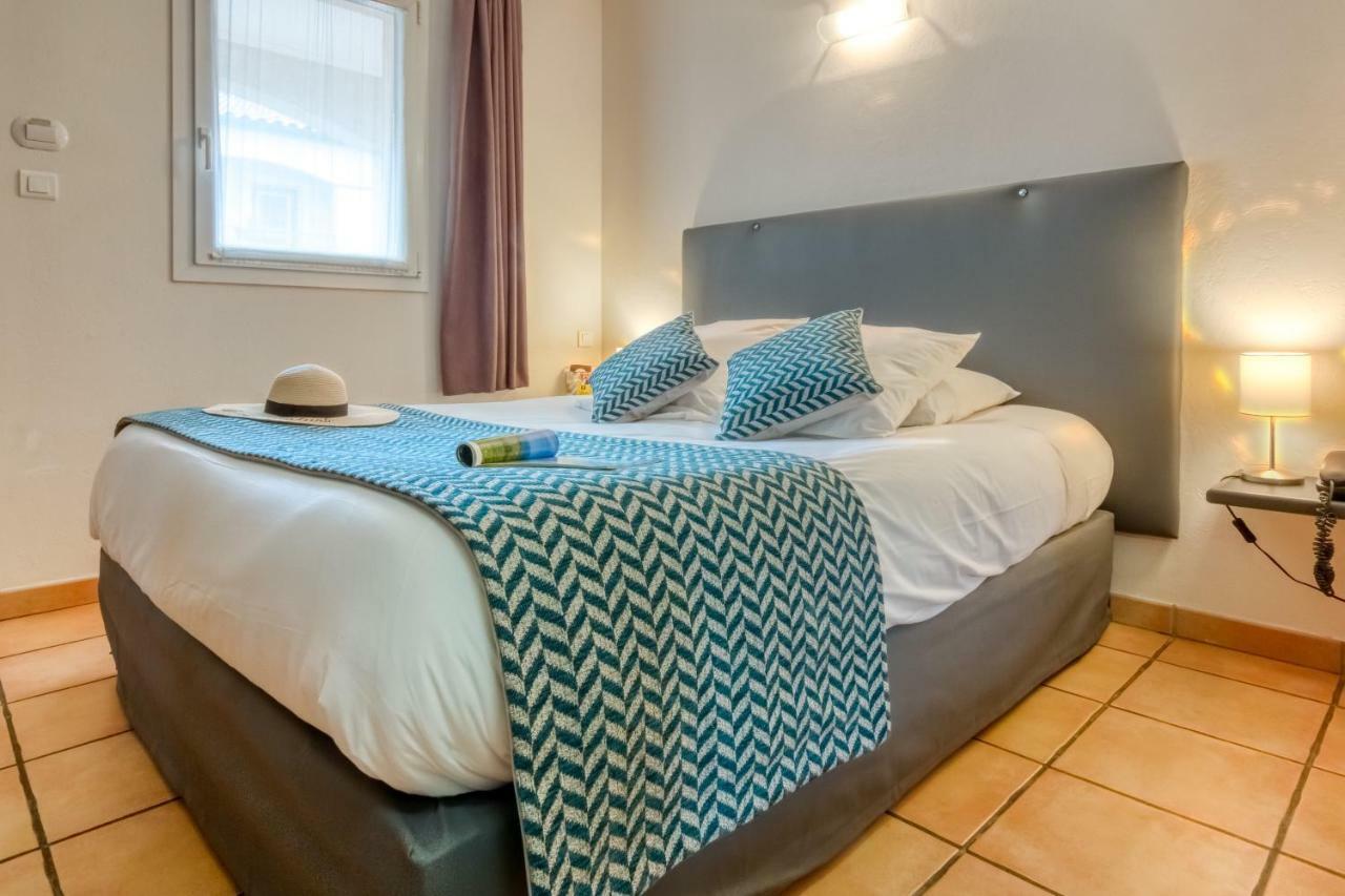 Logis Hôtel Les II Mas - Perpignan Sud Cabestany Bagian luar foto