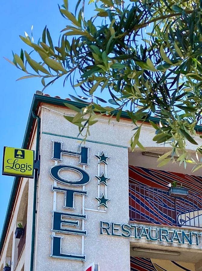 Logis Hôtel Les II Mas - Perpignan Sud Cabestany Bagian luar foto